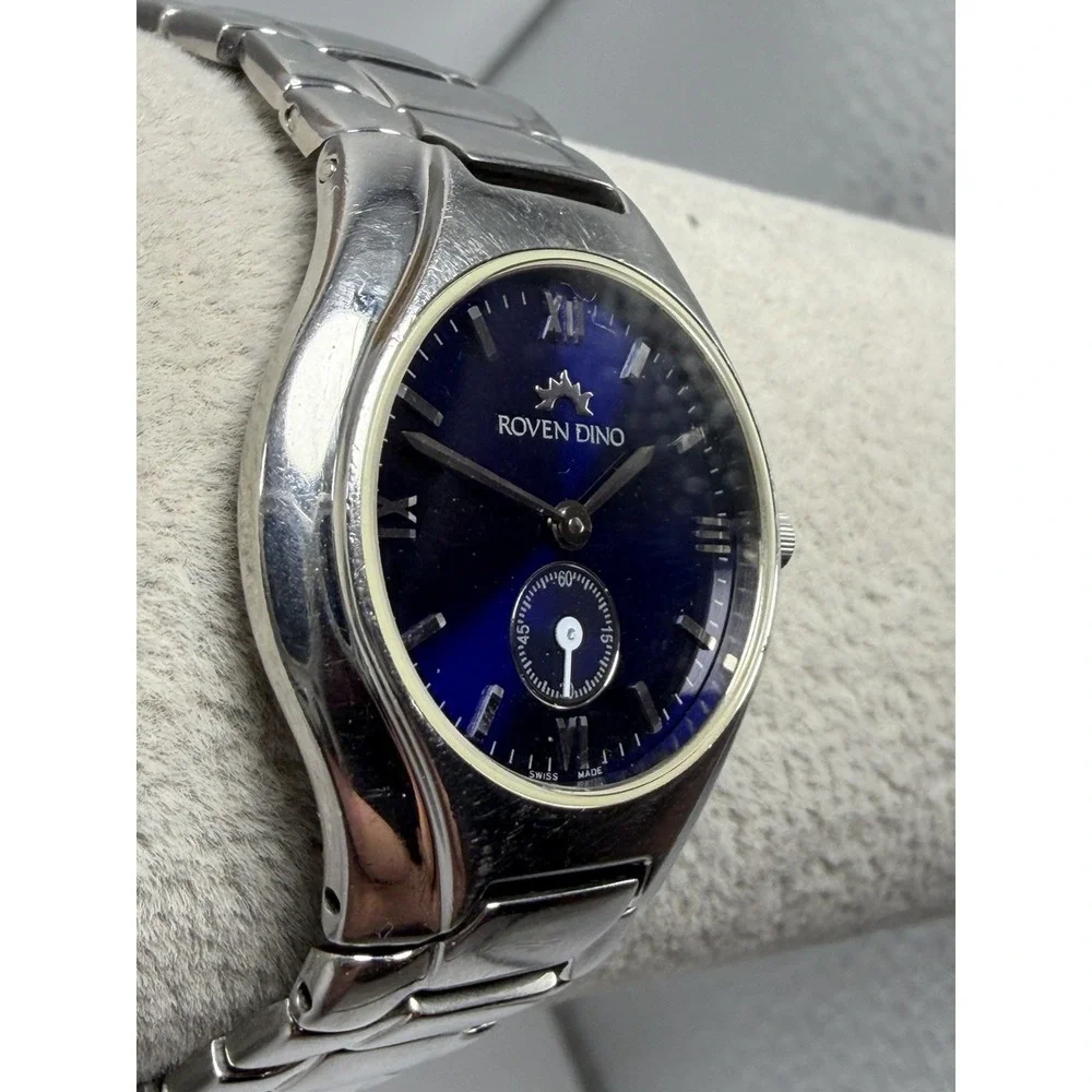 Roven Dino New Battery Swiss Capri 2019L Sapphire Crystal Ladies Watch 27MM 6.5